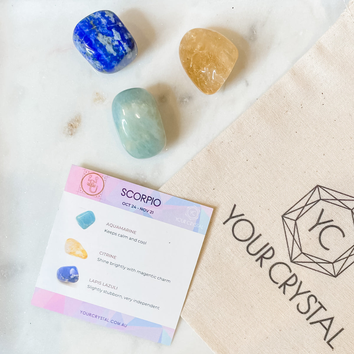 Scorpio Zodiac Set | Healing Crystals Australia – Your Crystal
