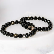 black obsidian bracelet