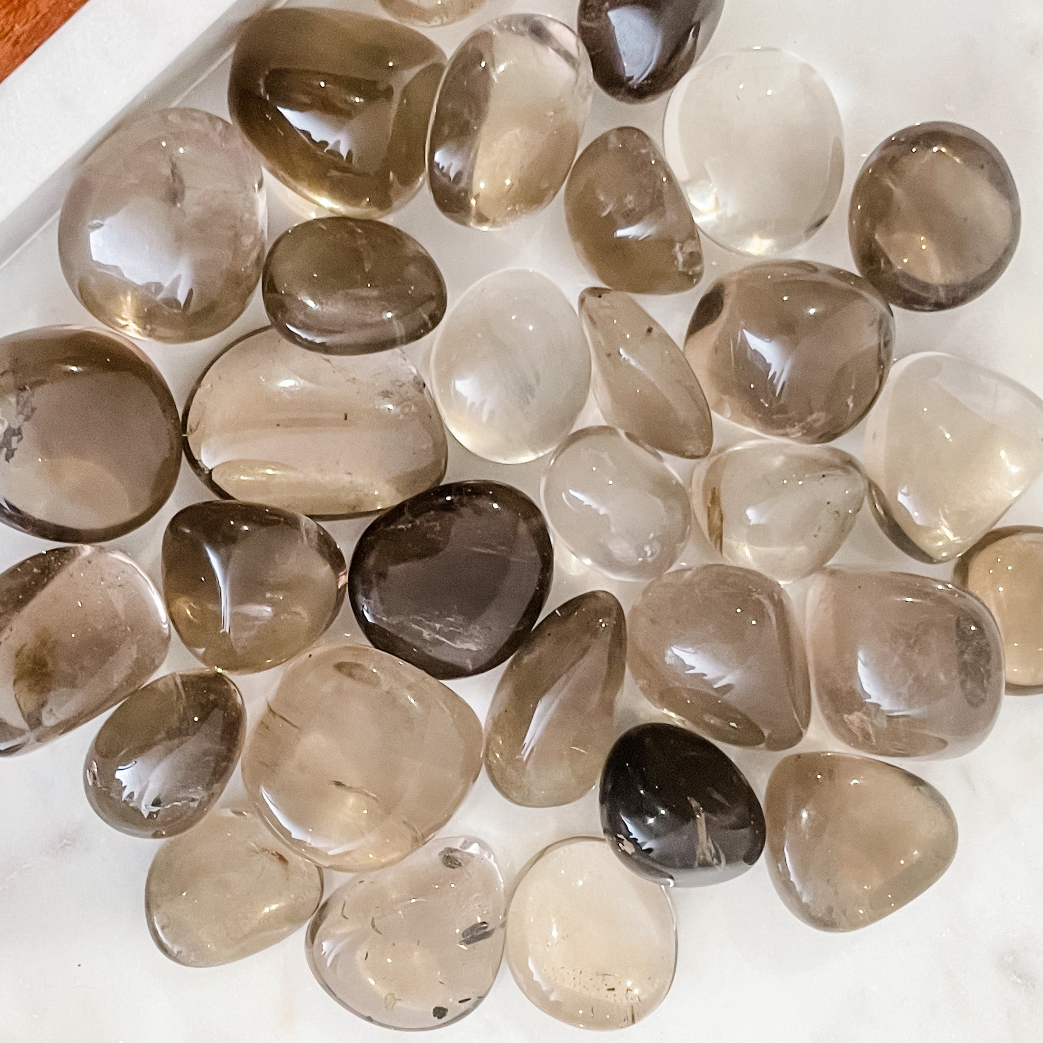 SMOKY QUARTZ Tumbled Stone - Main Image