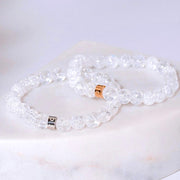 clear quartz bracelets